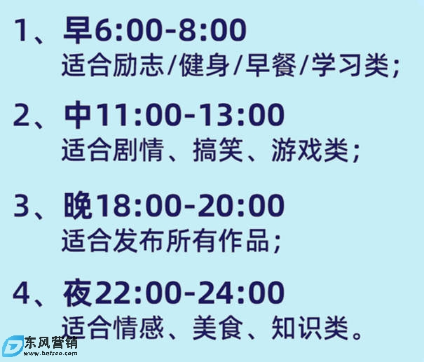 抖音視頻什么時間發布流量高?哪個時間段發布抖音視頻最火
